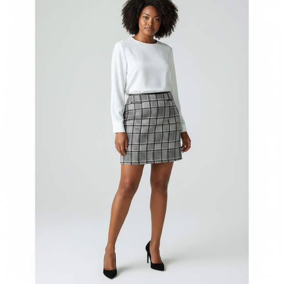 Talbots‎ Petites Glen Plaid Skirt Size 16P – Classic - Picture 8 of 8